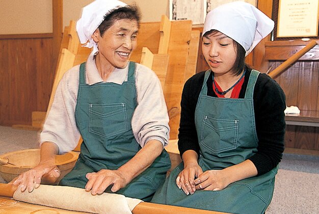 郷土料理体験「そばの匠館」