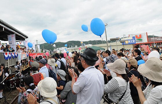 北三陸駅ホーム